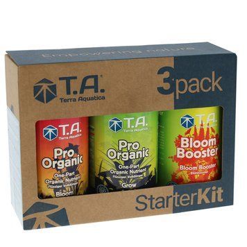Комплект удобрений Starter Kit Pro Organic & Bloom Booster, Terra Aquatica 4G-778-1561 фото