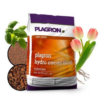 Кокосовый субстрат Plagron Hydro Cocos 60/40, 1л (собств. фасовка) 4G-100-4065 фото