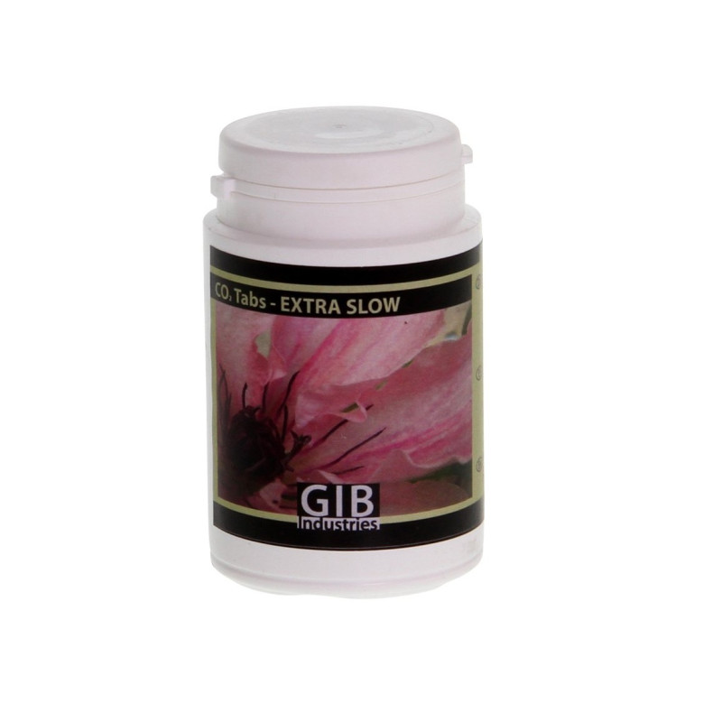 Таблетки CO2 Extra Slow, GIB Industries, 60 шт 