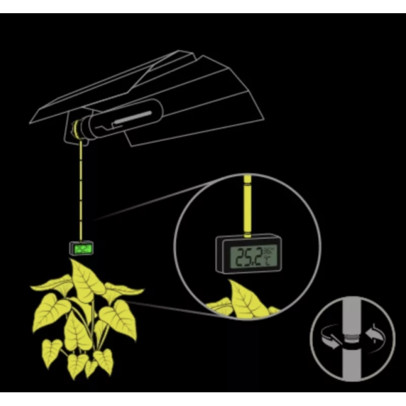 Профессиональный термогигрометр Medipro