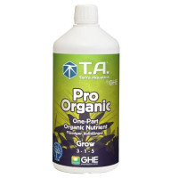 Органічне добриво Pro Organic Grow, Terra Aquatica, 1л