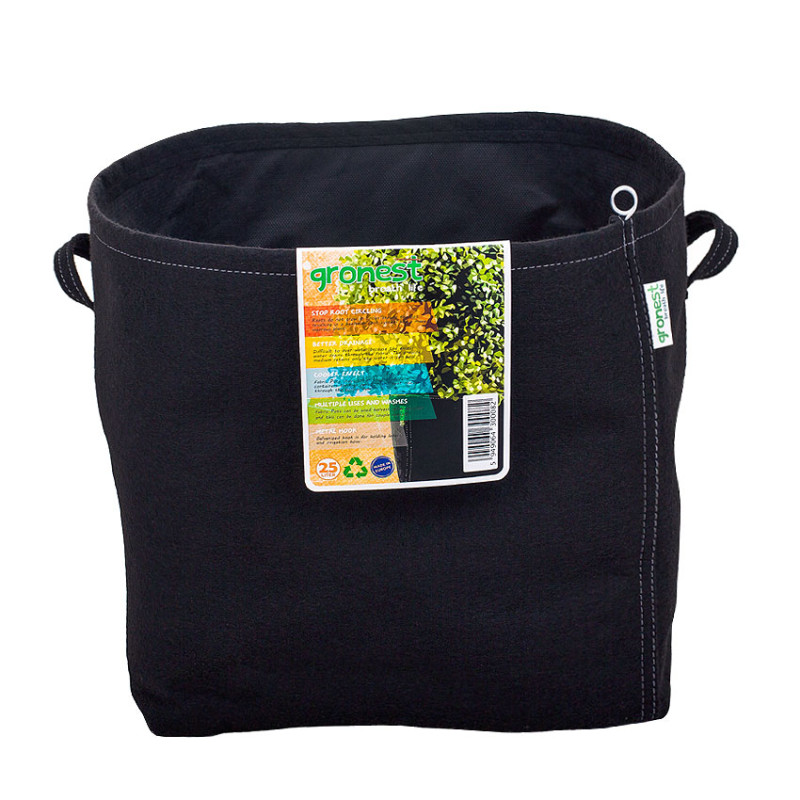 Щільний текстильний горщик Gronest Stofftopf, 39л (з ручками)