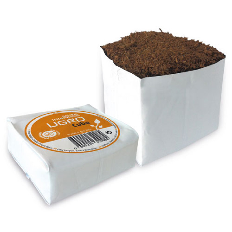 Кокосовый брикет Cube, UGRO, 0,8л