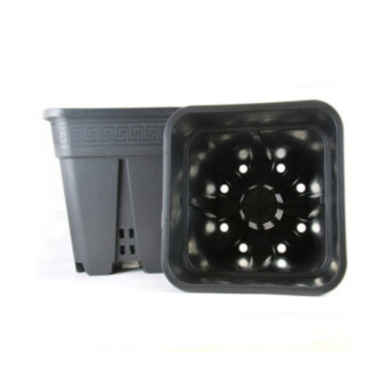 Горщик квадратний SUPERVEGA NPB, 25x25x25.5см, 9л