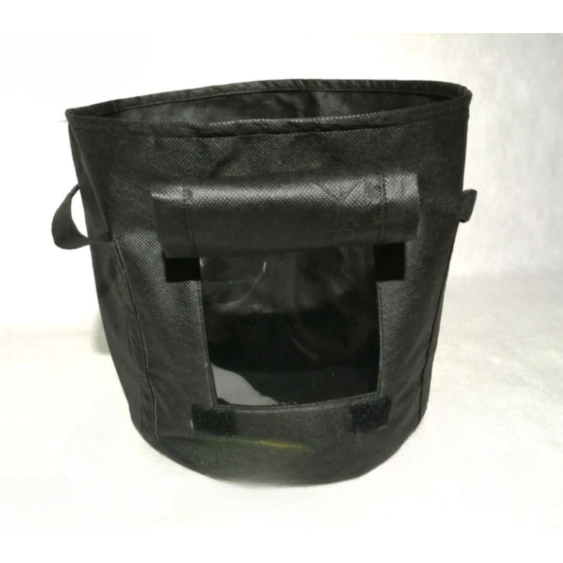 Горщик тканинний GrowRoot з вікном, 11л