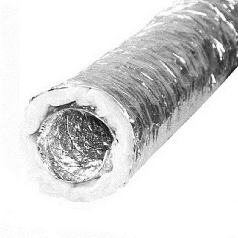 Воздуховод изолированный 125 мм/7,6 м