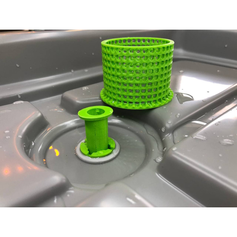 Клапан с фильтром для перелива та контроля уровня воды в поддоне