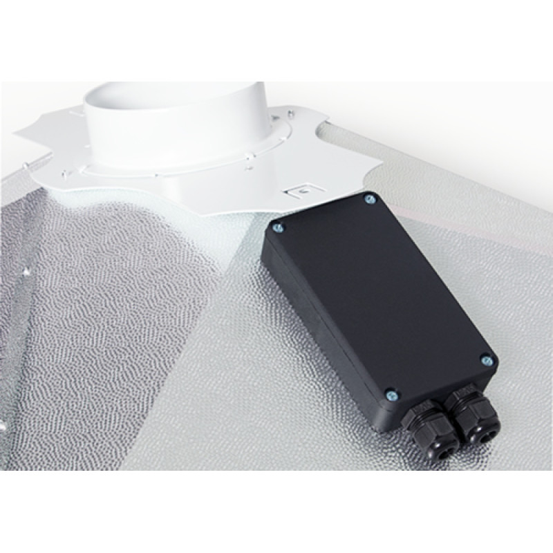 Отражатель Matrix Evolution с выдувом, 125мм, 68х62х15см