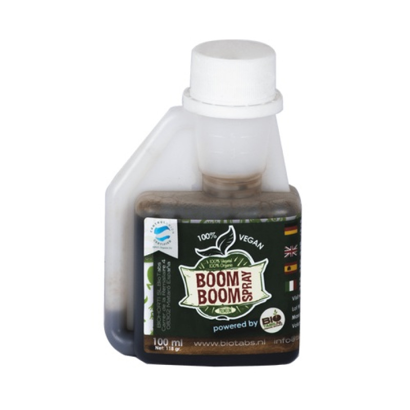 Органический биостимулятор Boom Boom Spray, BioTabs, 100мл