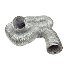 Воздуховод без изоляции 125 мм/1 м