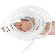 Шланг ПВХ белый, 4/6мм, 1м