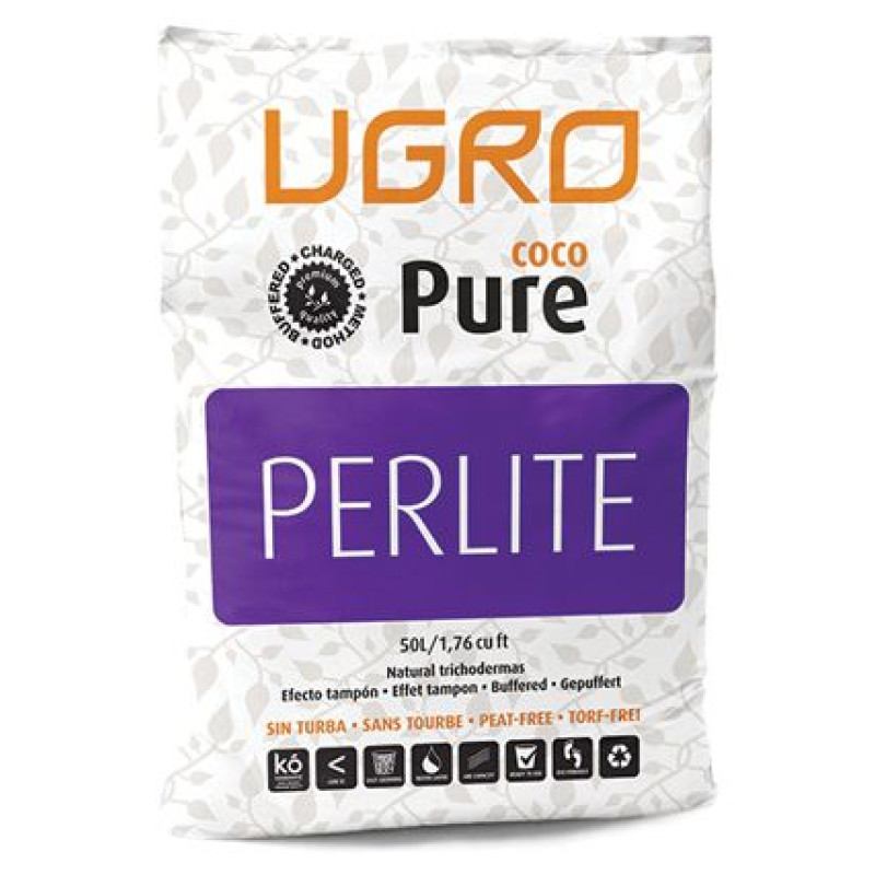 Кокосовий ґрунт UGro Pure Perlite, UGRO, 50л