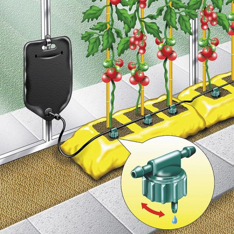 Система автополива Big Drippa на 6 растений, Garland