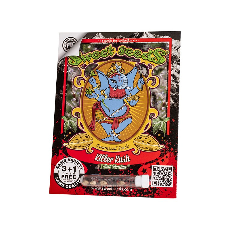 Killer Kush F1 Fast Version - Sweet Seeds, 5+2