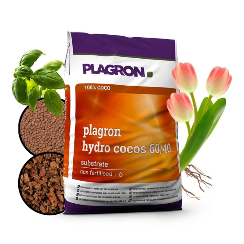 Кокосовый субстрат Plagron Hydro Cocos 60/40