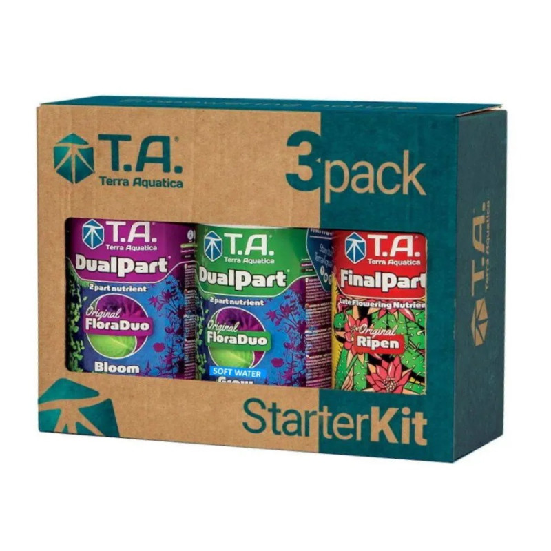 Комплект удобрений TriPart StarterKit DualPart Soft Water (для мягкой воды), Terra Aquatica, 500мл
