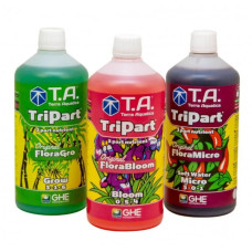 Комплект добрив TriPart StarterKit Soft Water (для м'якої води), Terra Aquatica, 1л