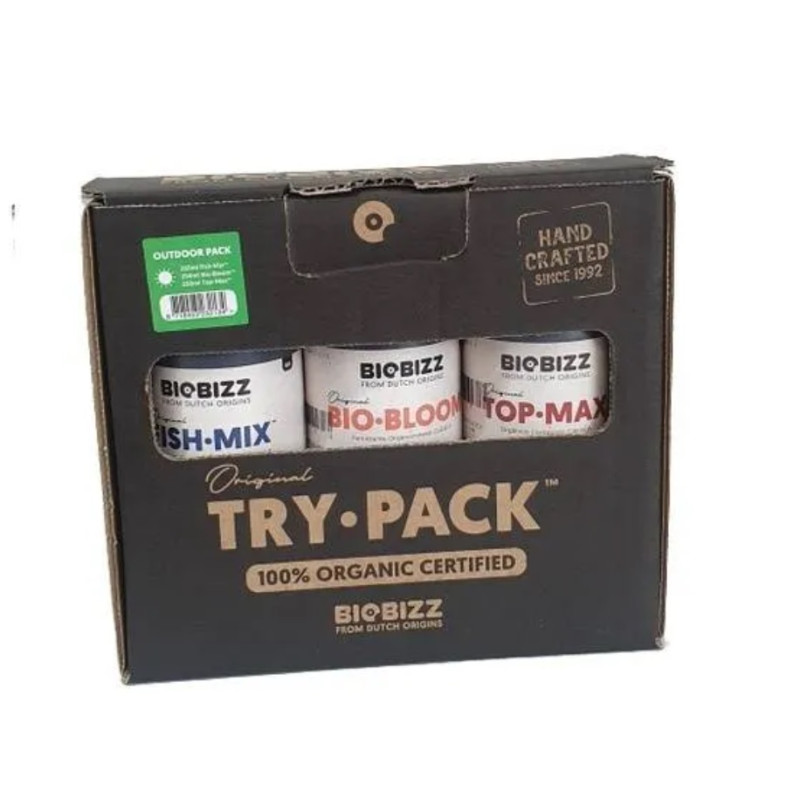Комплект удобрений Trypack Outdoor Pack, BioBizz