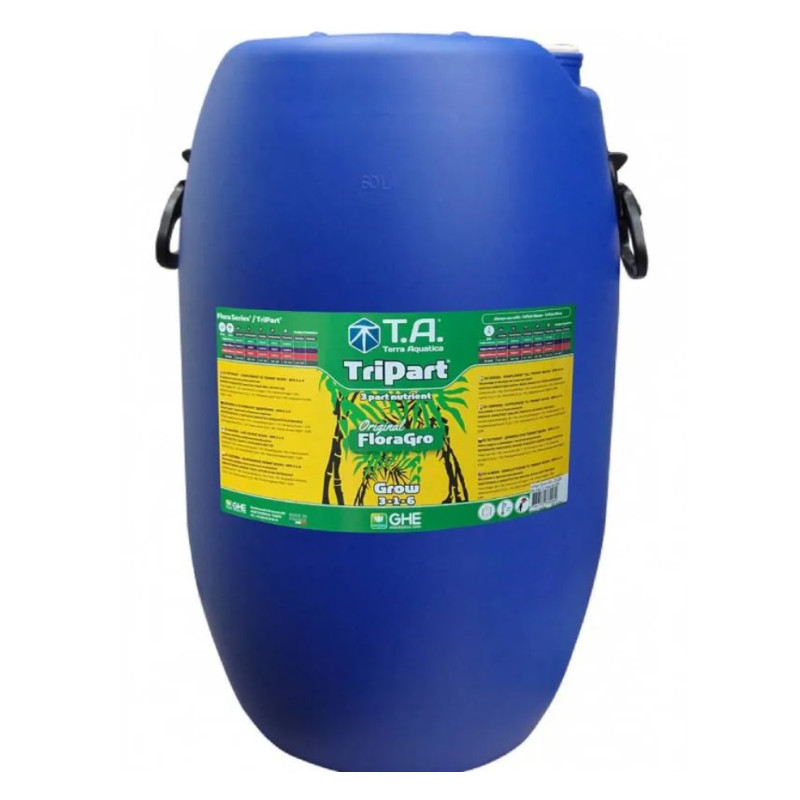 Минеральное удобрение Tripart Grow, Terra Aquatica, 60л