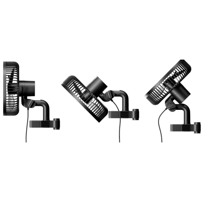 Обдувной вентилятор Oscillating Clip Fan 10W 3-speed, Herbgarden