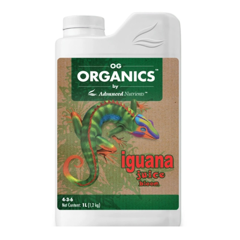 Органическое удобрение Iguana Juice Bloom, Advanced Nutrients, 1л