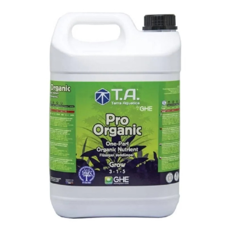Органическое удобрение Pro Organic Grow, Terra Aquatica, 5л