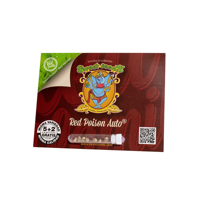 Red Poison Auto - Sweet Seeds, 3+1