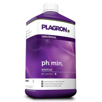 Регулятор кислотности pH min, PLAGRON, 1л